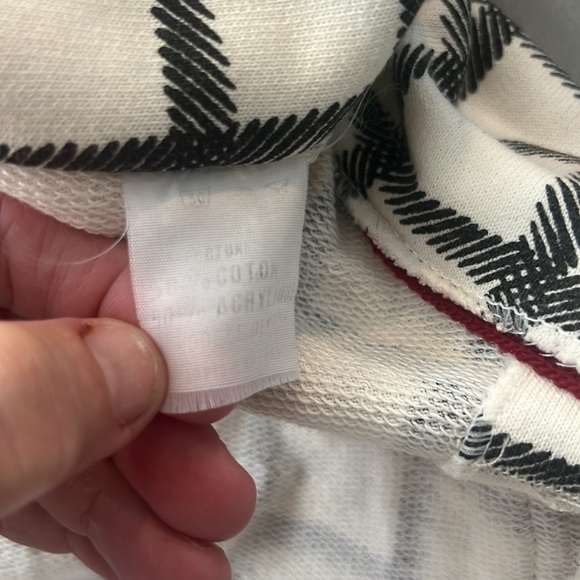 VTG Morgan de Toi,Cotton Blend Cream/Wine Double-Row Buttons,Pockets,EUC, Size M - Picture 10 of 12